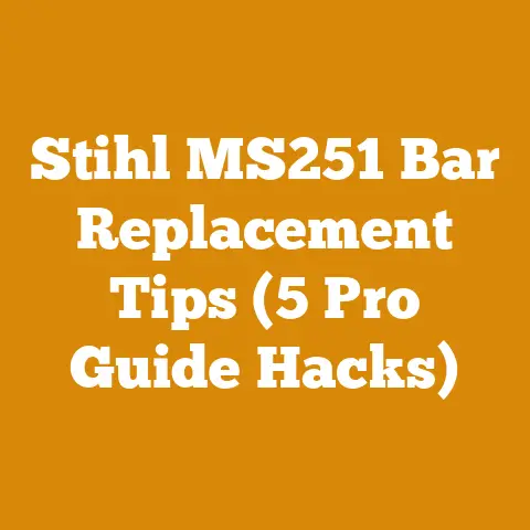 Stihl MS251 Bar Replacement Tips (5 Pro Guide Hacks)