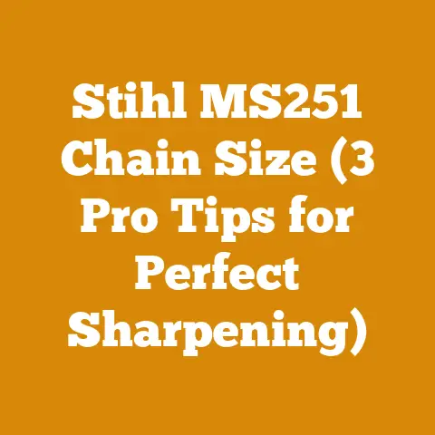 Stihl MS251 Chain Size (3 Pro Tips for Perfect Sharpening)