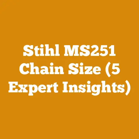 Stihl MS251 Chain Size (5 Expert Insights)