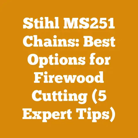 Stihl MS251 Chains: Best Options for Firewood Cutting (5 Expert Tips)