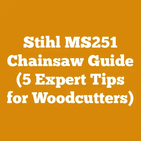 Stihl MS251 Chainsaw Guide (5 Expert Tips for Woodcutters)