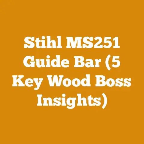 Stihl MS251 Guide Bar (5 Key Wood Boss Insights)