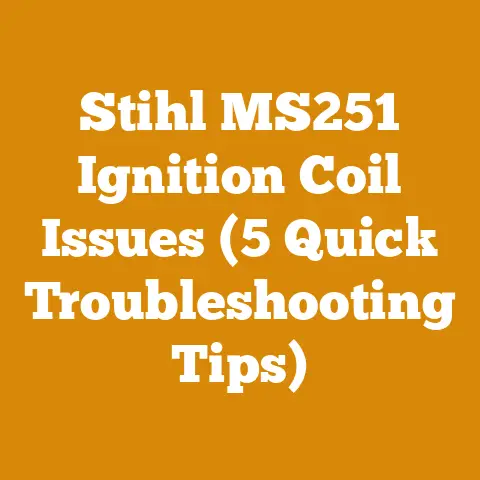 Stihl MS251 Ignition Coil Issues (5 Quick Troubleshooting Tips)