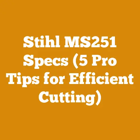 Stihl MS251 Specs (5 Pro Tips for Efficient Cutting)