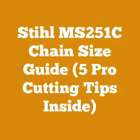 Stihl MS251C Chain Size Guide (5 Pro Cutting Tips Inside)