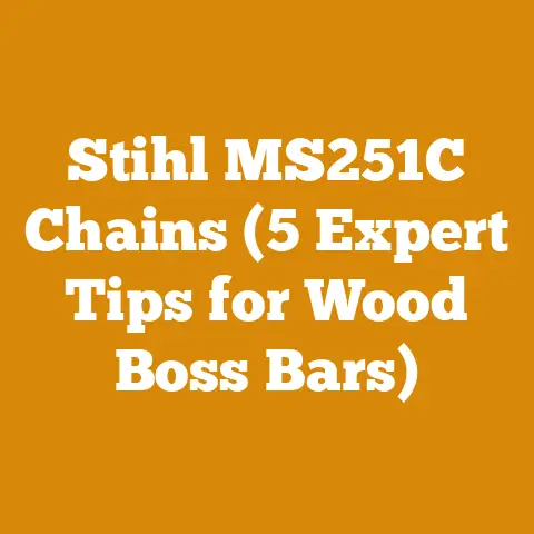 Stihl MS251C Chains (5 Expert Tips for Wood Boss Bars)