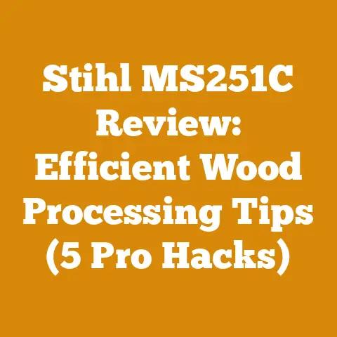 Stihl MS251C Review: Efficient Wood Processing Tips (5 Pro Hacks)