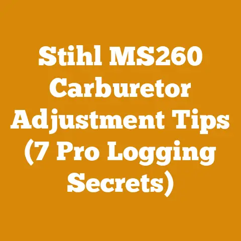 Stihl MS260 Carburetor Adjustment Tips (7 Pro Logging Secrets)