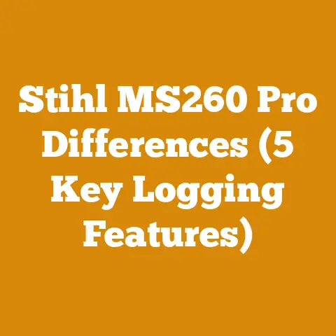 Stihl MS260 Pro Differences (5 Key Logging Features)