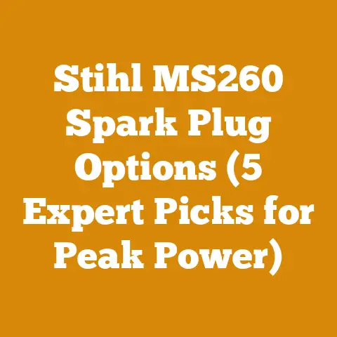 Stihl MS260 Spark Plug Options (5 Expert Picks for Peak Power)