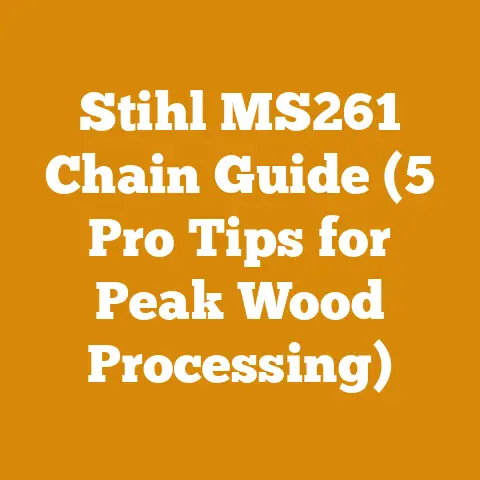Stihl MS261 Chain Guide (5 Pro Tips for Peak Wood Processing)