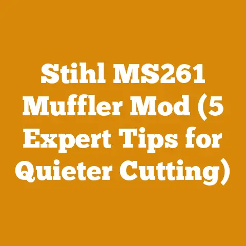 Stihl MS261 Muffler Mod (5 Expert Tips for Quieter Cutting)