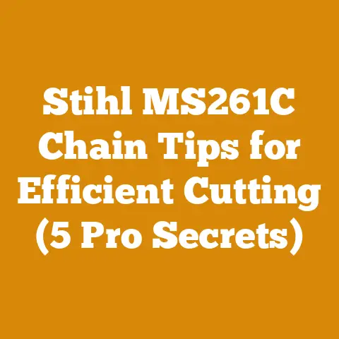 Stihl MS261C Chain Tips for Efficient Cutting (5 Pro Secrets)