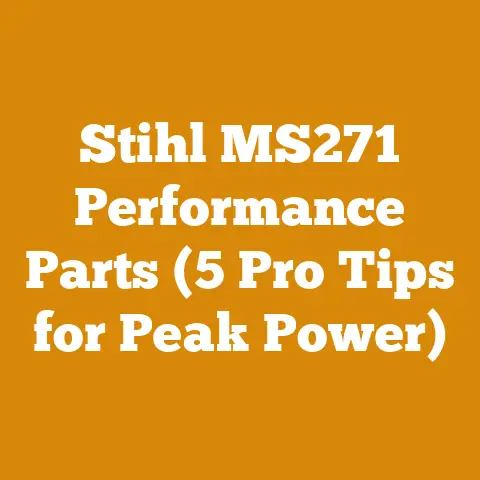 Stihl MS271 Performance Parts (5 Pro Tips for Peak Power)