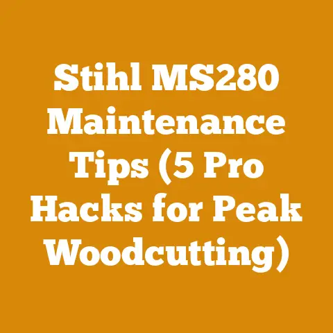 Stihl MS280 Maintenance Tips (5 Pro Hacks for Peak Woodcutting)