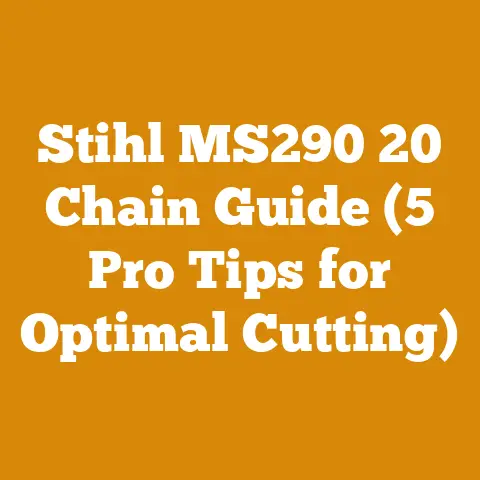 Stihl MS290 20 Chain Guide (5 Pro Tips for Optimal Cutting)