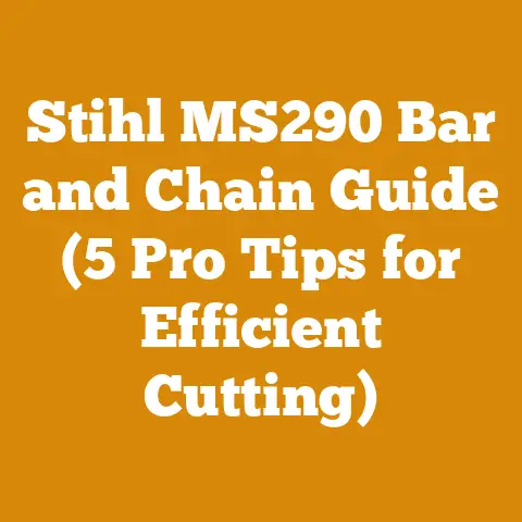 Stihl MS290 Bar and Chain Guide (5 Pro Tips for Efficient Cutting)