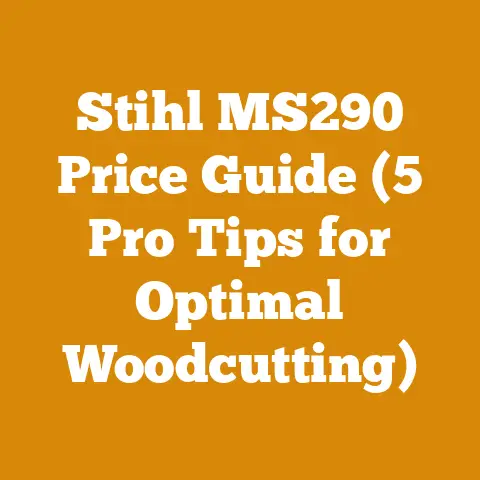 Stihl MS290 Price Guide (5 Pro Tips for Optimal Woodcutting)