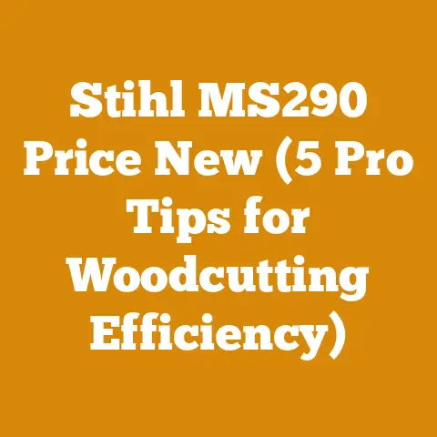 Stihl MS290 Price New (5 Pro Tips for Woodcutting Efficiency)