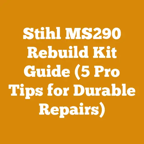 Stihl MS290 Rebuild Kit Guide (5 Pro Tips for Durable Repairs)