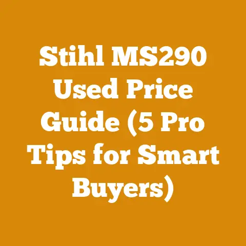 Stihl MS290 Used Price Guide (5 Pro Tips for Smart Buyers)