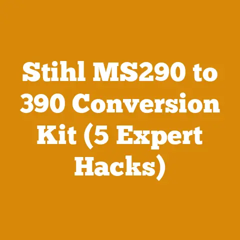 Stihl MS290 to 390 Conversion Kit (5 Expert Hacks)