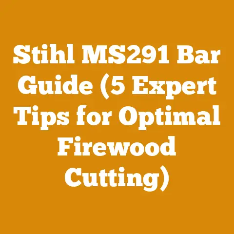 Stihl MS291 Bar Guide (5 Expert Tips for Optimal Firewood Cutting)