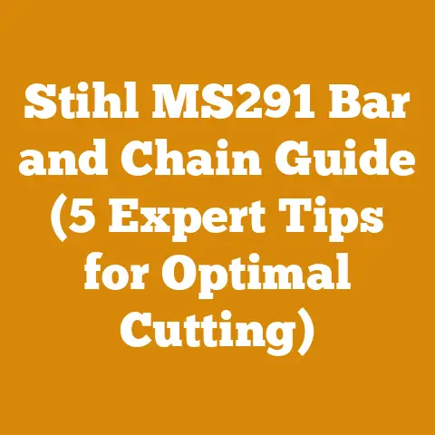 Stihl MS291 Bar and Chain Guide (5 Expert Tips for Optimal Cutting)