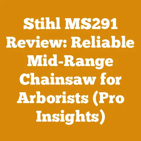 Stihl MS291 Review: Reliable Mid-Range Chainsaw for Arborists (Pro Insights)