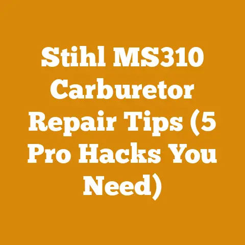 Stihl MS310 Carburetor Repair Tips (5 Pro Hacks You Need)