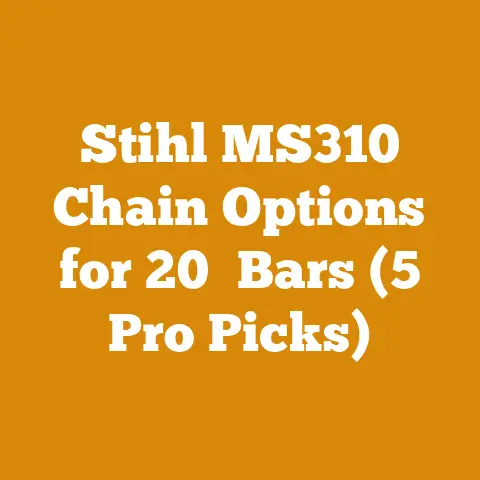 Stihl MS310 Chain Options for 20″ Bars (5 Pro Picks)