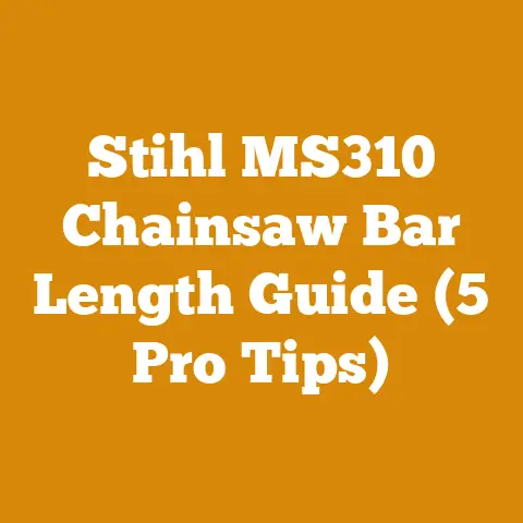 Stihl MS310 Chainsaw Bar Length Guide (5 Pro Tips)