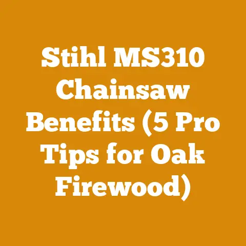 Stihl MS310 Chainsaw Benefits (5 Pro Tips for Oak Firewood)