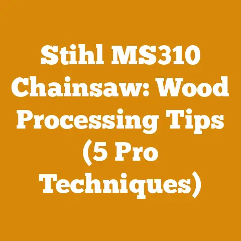 Stihl MS310 Chainsaw: Wood Processing Tips (5 Pro Techniques)