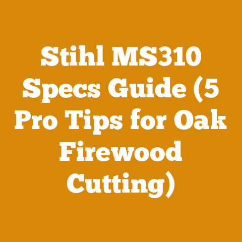 Stihl MS310 Specs Guide (5 Pro Tips for Oak Firewood Cutting)