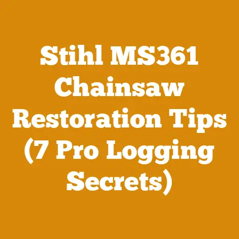 Stihl MS361 Chainsaw Restoration Tips (7 Pro Logging Secrets)