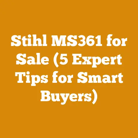 Stihl MS361 for Sale (5 Expert Tips for Smart Buyers)