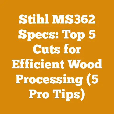 Stihl MS362 Specs: Top 5 Cuts for Efficient Wood Processing (5 Pro Tips)