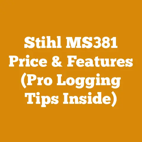 Stihl MS381 Price & Features (Pro Logging Tips Inside)