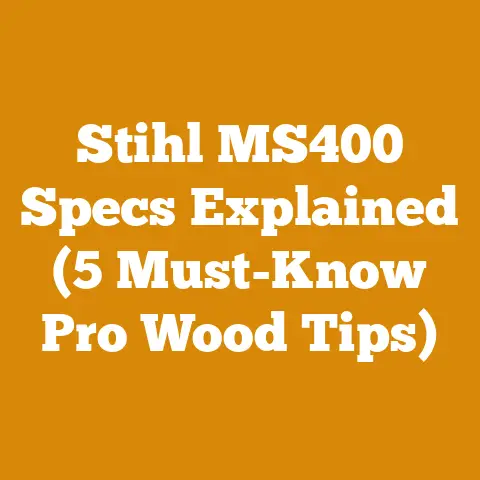 Stihl MS400 Specs Explained (5 Must-Know Pro Wood Tips)