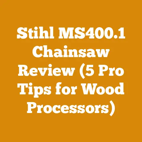 Stihl MS400.1 Chainsaw Review (5 Pro Tips for Wood Processors)