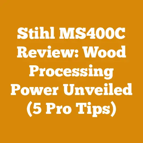 Stihl MS400C Review: Wood Processing Power Unveiled (5 Pro Tips)