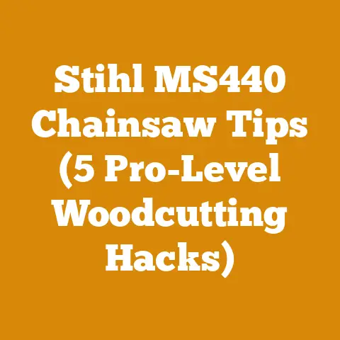 Stihl MS440 Chainsaw Tips (5 Pro-Level Woodcutting Hacks)
