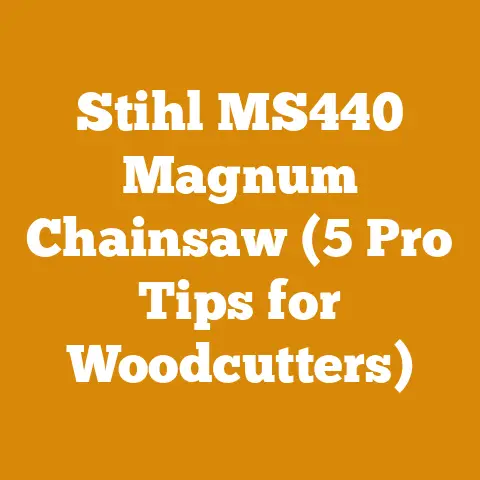 Stihl MS440 Magnum Chainsaw (5 Pro Tips for Woodcutters)