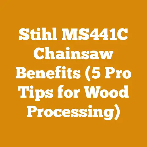 Stihl MS441C Chainsaw Benefits (5 Pro Tips for Wood Processing)