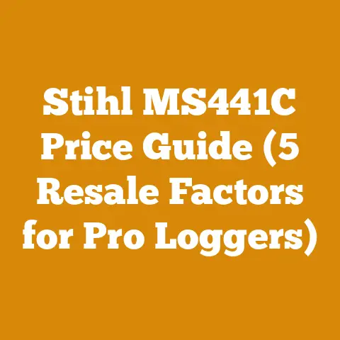 Stihl MS441C Price Guide (5 Resale Factors for Pro Loggers)