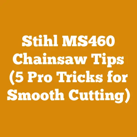 Stihl MS460 Chainsaw Tips (5 Pro Tricks for Smooth Cutting)