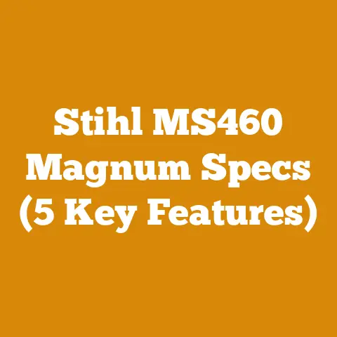 Stihl MS460 Magnum Specs (5 Key Features)