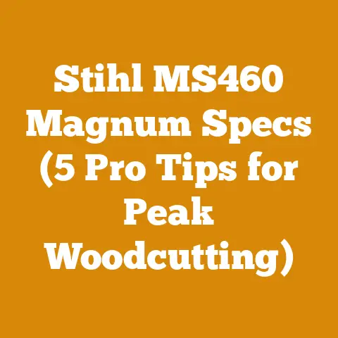 Stihl MS460 Magnum Specs (5 Pro Tips for Peak Woodcutting)