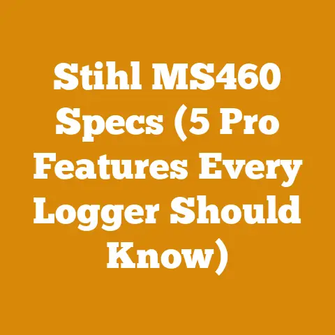 Stihl MS460 Specs (5 Pro Features Every Logger Should Know)